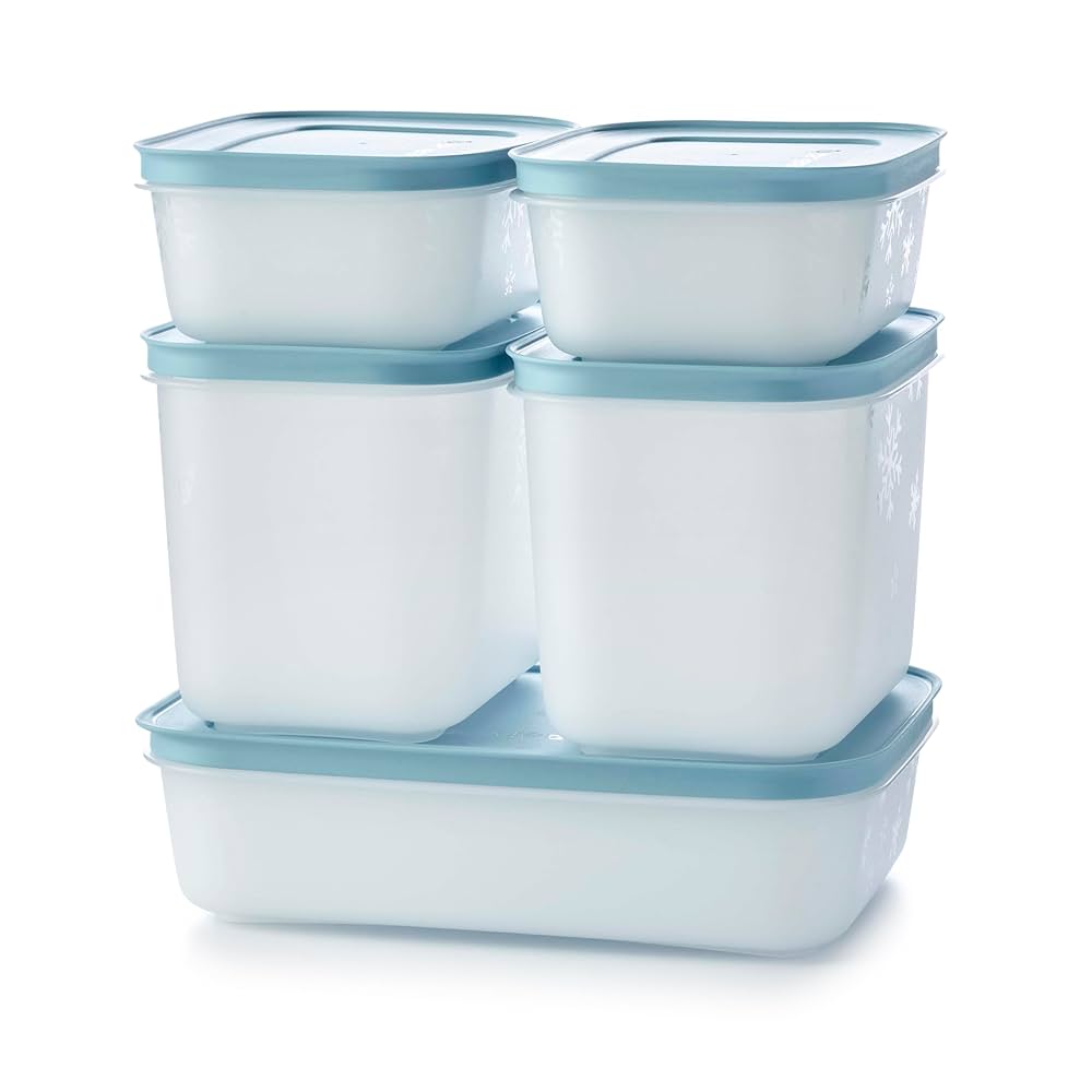 Tupperware Essentials Freezer Mates 5 Piece Starter Set